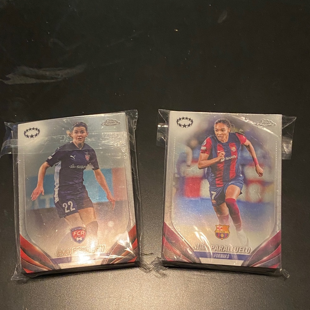 Puma Soccer Trading Card Set - Black and Red